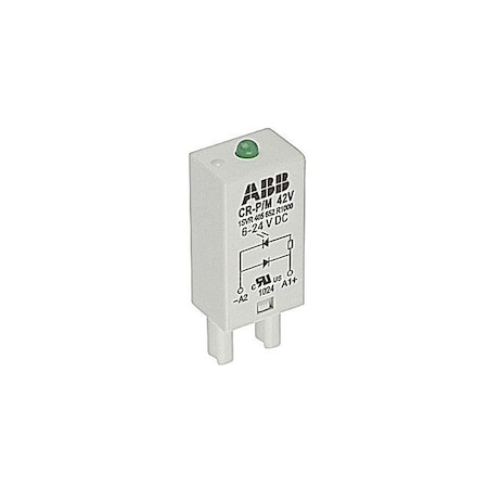 Abb DIODE AND LED GREEN 6-24VDC 1SVR405652R1000